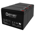 Mighty Max Battery 12V 10AH Battery for Peak 750 Amp Jump-Starter - 3 Pack ML10-12MP3523